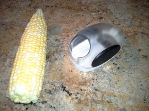 The OXO Good Grip Corn Stripper.